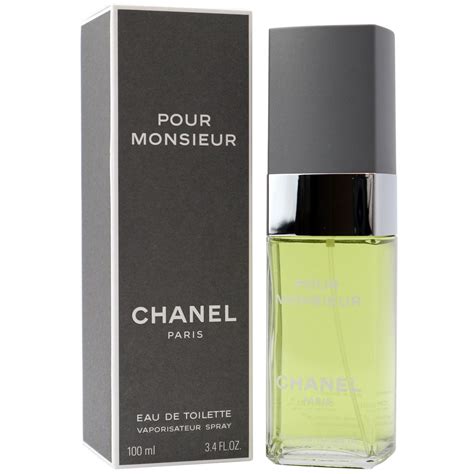 chanel pour monsieur eau de toilette spray 100ml|chanel pour monsieur 3.4 oz.